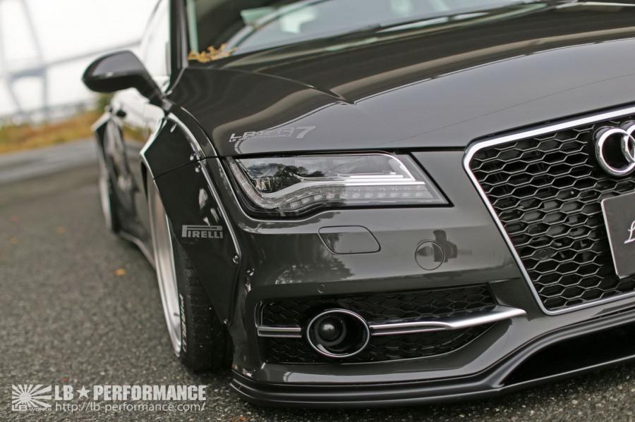 Детали экстерьера Audi S7 Sportback by Liberty Walk 2017 года  (фото 5 из 6)